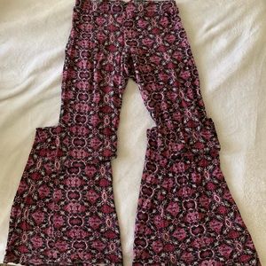 High waisted boho leggings pants